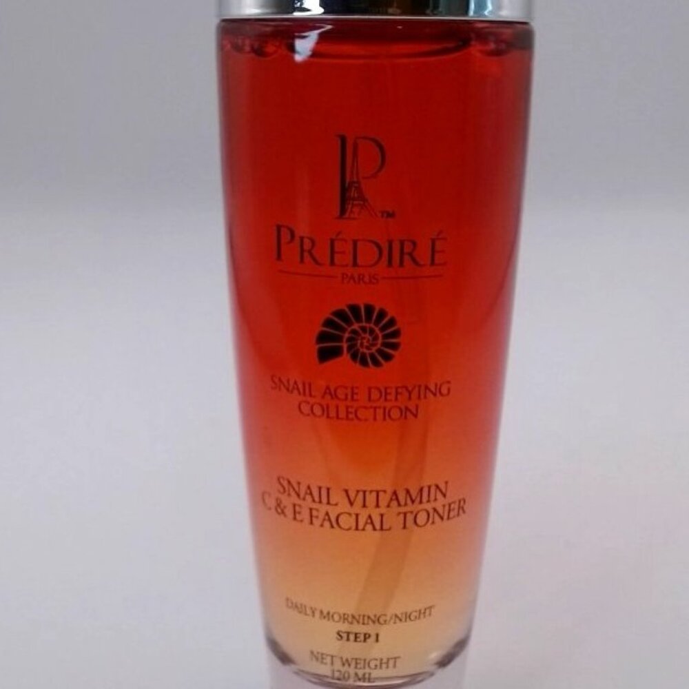 Predire - Snail Age Defying Collection, Vitamin C & E Facial Toner, BRAND‎ NEW
